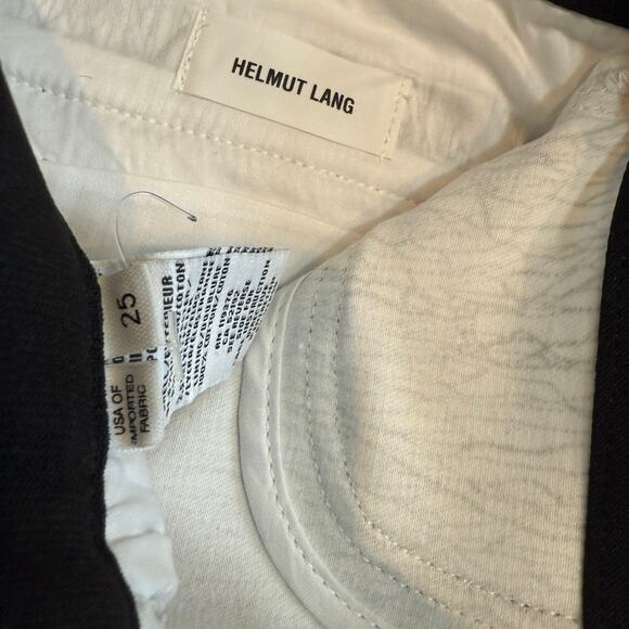 Helmut Lang 25 stretch skinny pull on pant scribble crackle print P 2724 - Picture 3 of 12